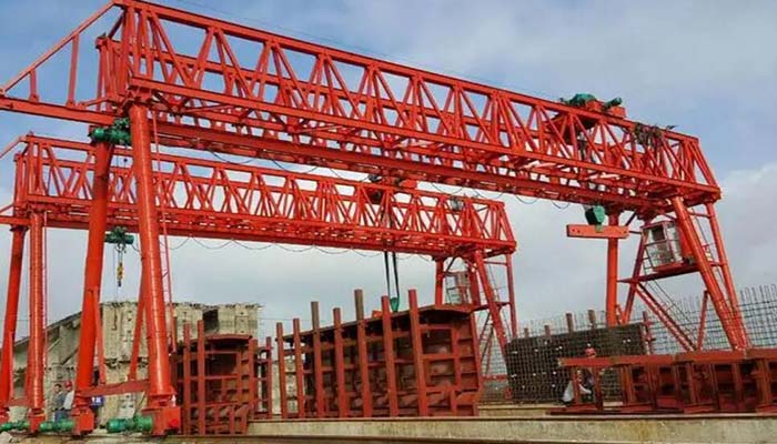 山西呂梁龍門(mén)吊租賃廠(chǎng)家門(mén)式起重機(jī)10噸22米跨